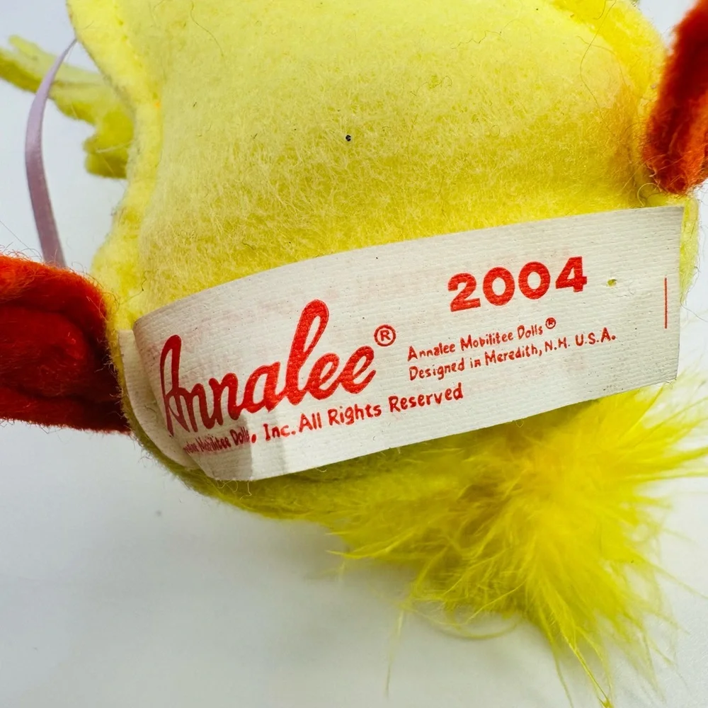 Annalee 2004 Spring Girl Duck W/Purple Bonnet 5